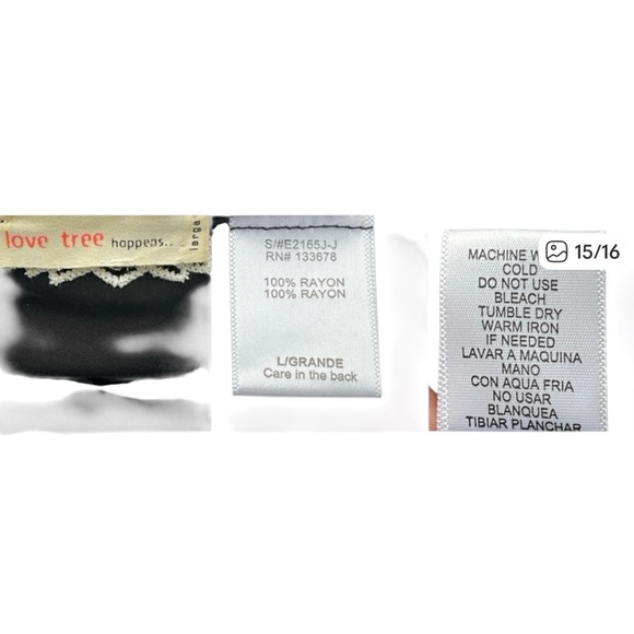 Love Tree Happens Open Tribal/Western Embroidered Kimono w/ Fringe Tassels Large - Picture 15 of 16